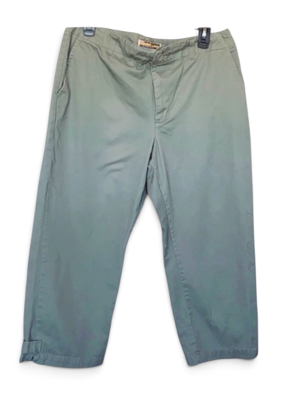 Sunset Love Cropped Pants Green Size 14